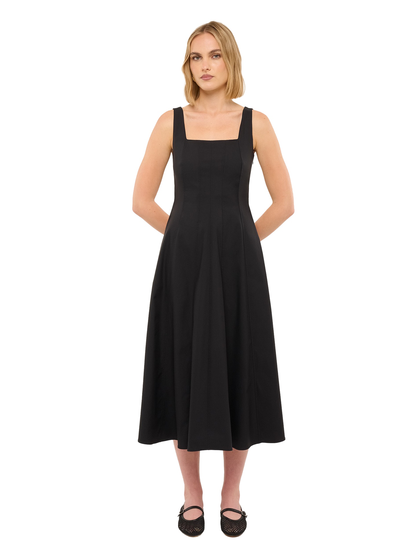 Abito donna Celeste Lux - Cotone ed Elastan