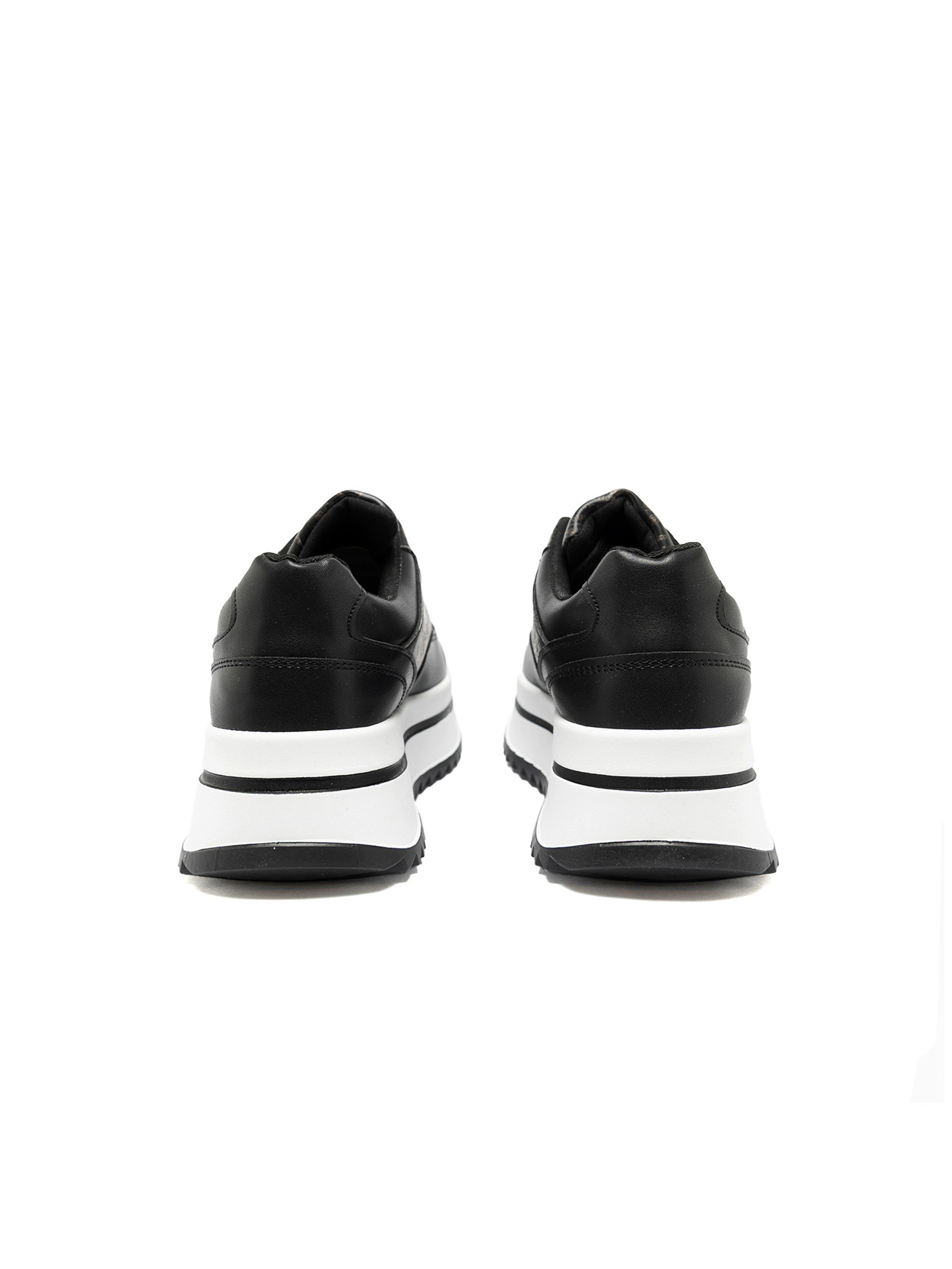 Alviero Martini Sneakers Poliuretano Platform Lacci Black B