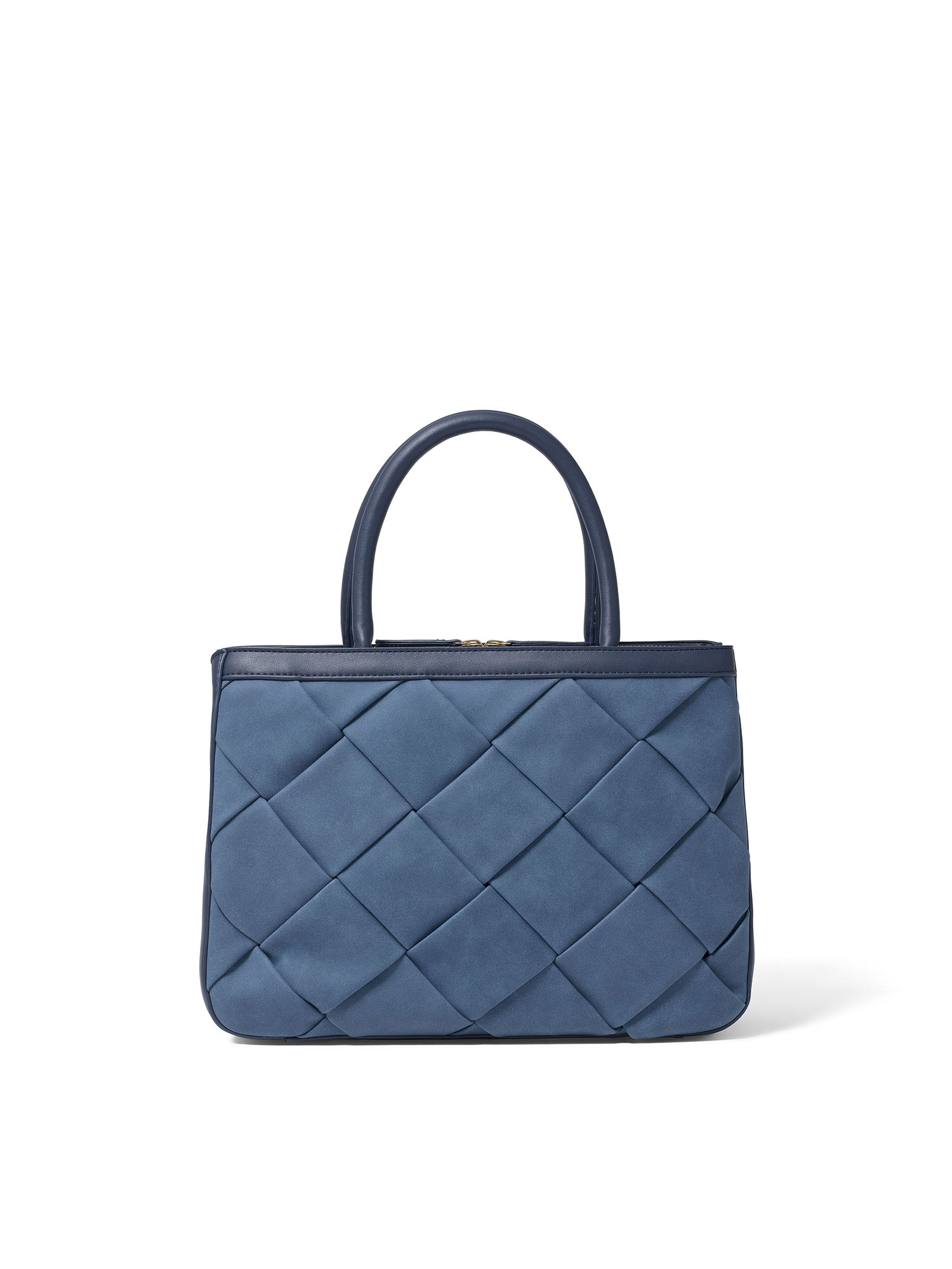 Borsa a Mano Braccialini Trapuntata con Zip - 32x24 cm Blu UNICA B17071-BLU