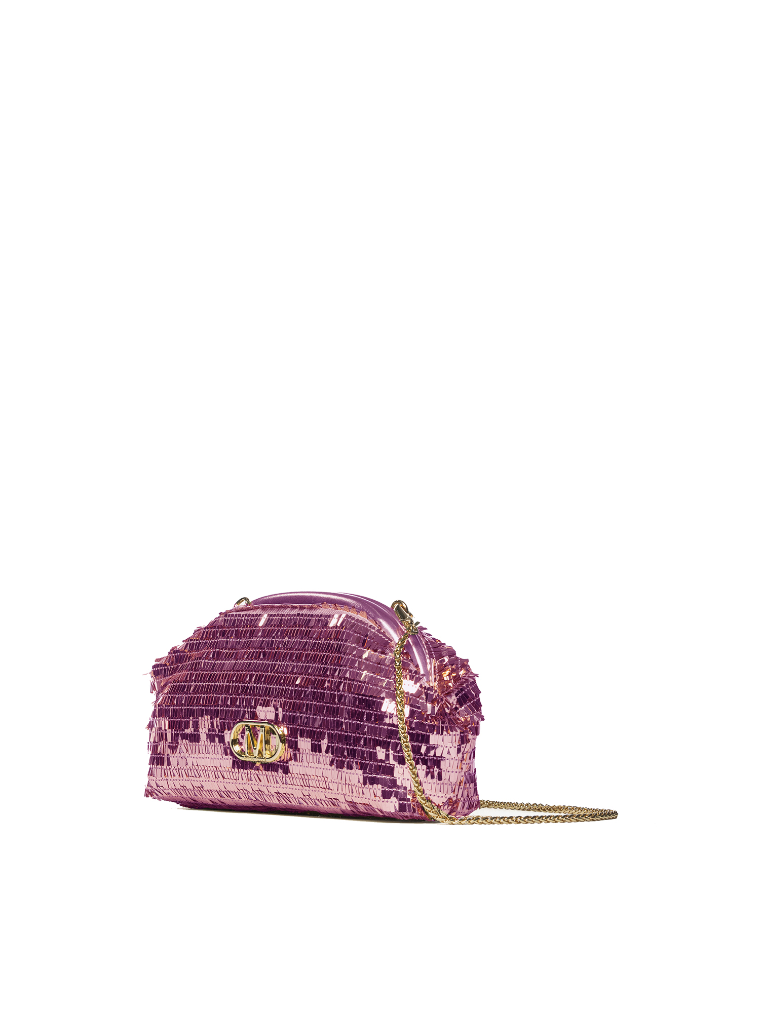 Borsa a Mano Marc Ellis Fuxia Rosa Tracolla Catena Rimovibile UNICA 24x13x6 cm P