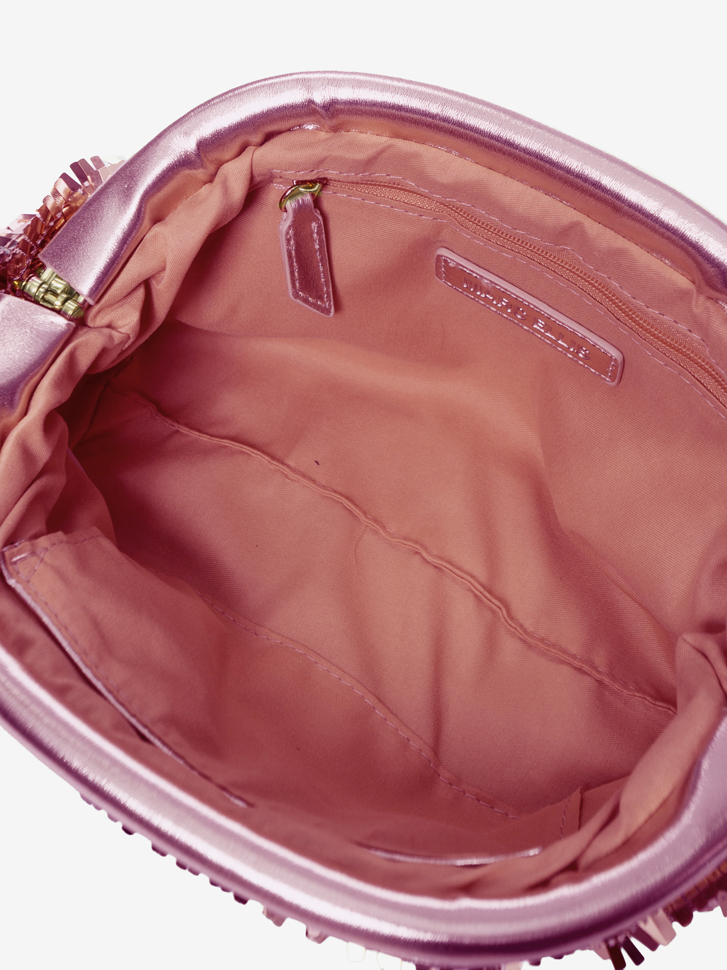 Borsa a Mano Marc Ellis Fuxia Rosa Tracolla Catena Rimovibile UNICA 24x13x6 cm P