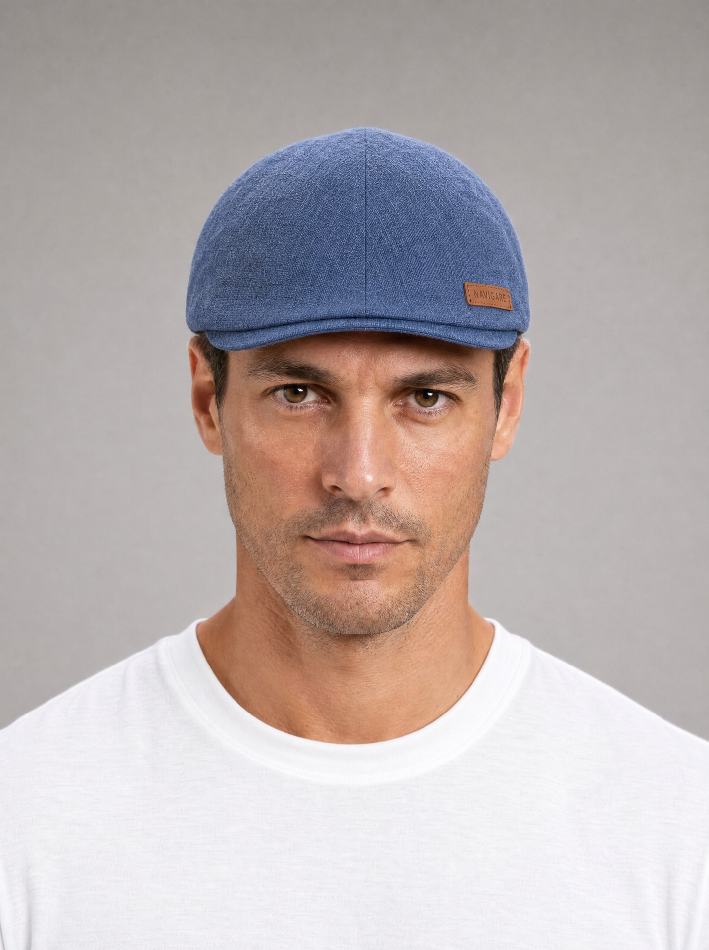 Cappello Coppola Blu Jeans 100% Cotone Unisex