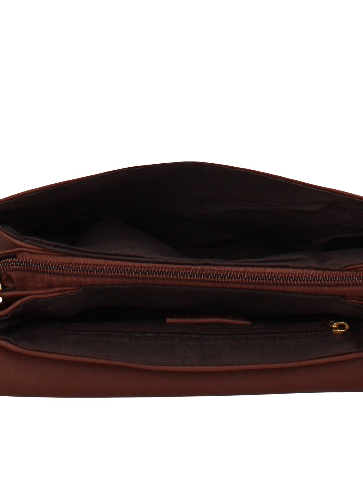 Pierre Cardin Borsa a Tracolla Donna Pelle Vegana PU Brown UNICA 24x15x9 cm